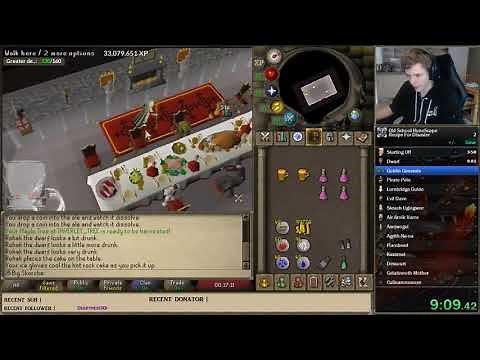OSRS - Speed Run Recipe for Disaster - Ironman