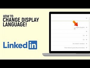 How to Change Language in Linkedin Web [EASY]