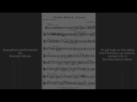 Première Étude de Concours