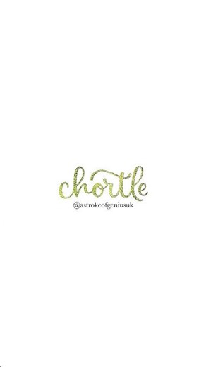 Chortle #calligraphy #artreels #chortle