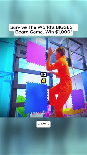 Survive The World's Biggest Board Game for $1,000 Prize