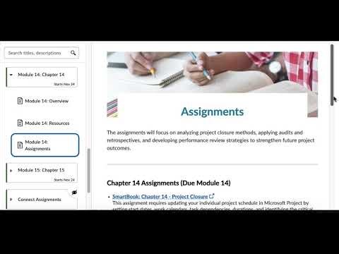 MGT-130: Project Management - Module 14 Overview