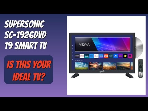 REVIEW (2026): Supersonic SC-1926DVD 19 Smart TV. Features