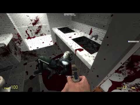 Real time blood physics in Gmod (Gblood)