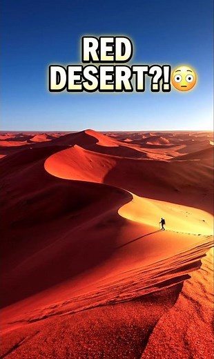 The RED Desert 🏜️😳
