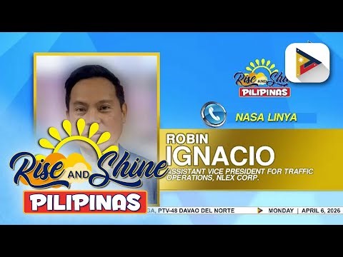 Panayam kay NLEX AVP for Traffic Operations Robin Ignacio hinggil sa inaasahang dagsa...