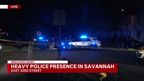 Heavy police presence near E 33rd Street
