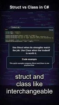 Still mixing up struct and class in C#? #CSharp #Programming #DotNet #coding #programming