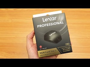 Fast CF Card Reader: Lexar Pro 3-in-1 USB 3.0 Unboxing