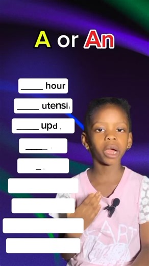 Love2_teach on Instagram: "A or An? 🤔📝 It’s all about the sound, not the spelling—let’s make it easy! #GrammarTips #EnglishBasics #LearnEnglishEasy #ESLTeaching #DailyGrammar"