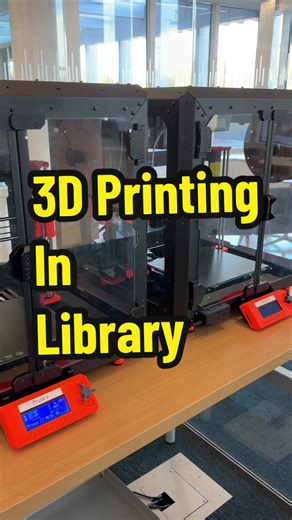 Did you know, you can 3D Print in many university libraries and learn about 3D printing? Well here is an example at NCSU library 📚 #3dprinting #learning #ncsu #library #northcarolina