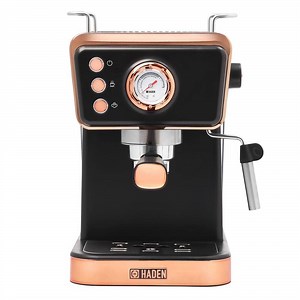 Reviews for HADEN Barista Brew 7 Cup Black/Copper Espresso Machine with 20 Bar Powerful Pressure Pump and High Pressure Frothing Func. | Pg 1 - The Home Depot
