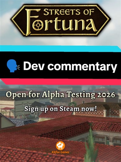 A more in-depth gameplay trailer showing off thieving and dialogue in Streets of Fortuna. #sandboxgame #romanempire #commentary #pcgames #steamgames