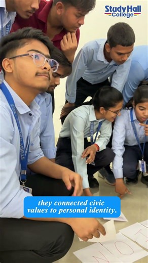 Self-Reflection Revolution at Study Hall College! #bewajah #studyhallcollege #studentcentricworkshop