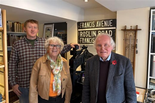 Victorian printing press gains new lease of life