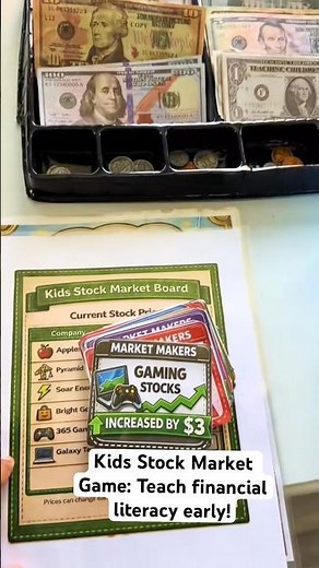 Kids Stock Market Game: Financial Literacy