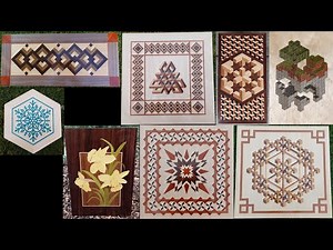 Marquetry Masterpieces: 2024's Most Breathtaking Designs