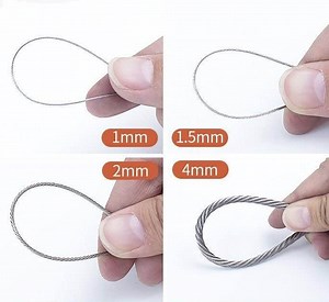 [Hot Item] Wire Rope Balustrades 7X7 Steel Cable Used on Stairways Garden Decking and Balconies for Safety