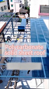 Solid Polycarbonate Sheet — High-Use Project Applications 🔸 Commercial carports & parking canopies — UV and weather protection for high-traffic use 🔸 Project-based patio & terrace roofing — Bright coverage with impact resistance 🔸 Industrial skylights & daylight strips — Natural lighting for factories and logistics centers 🔸 Agricultural greenhouse roofing systems — Stable panels for humidity and temperature variation 🔸 Industrial roofing add-ons — Loading bays and equipment protection Desi