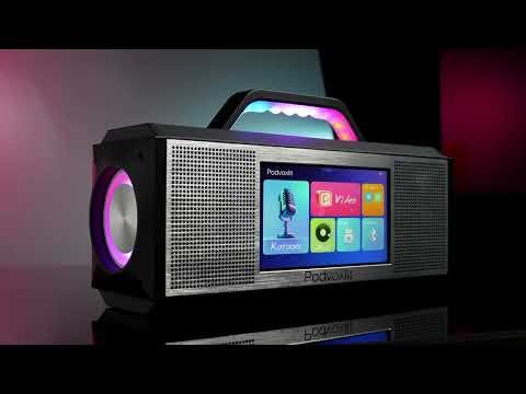 InAndOn X5 Karaoke Machine Demo | Design, Lights & Music Playback