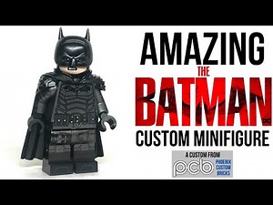 INCREDIBLE "The Batman" Custom Minifigure (Phoenix Customs Review)