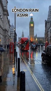 🌧️ LONDON RAIN ASMR 🇬🇧 | Relaxing Rain Sounds for Sleep & Stress Relief