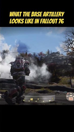what the base artillery does in fallout 76