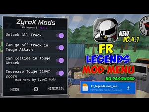 FR Legends Mod Menu v0.4.1 | Unlimited Coins & All Cars , Free Shopping | Mediafire Download