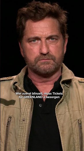 Wer zuerst blinzelt, verliert! #gerardbutler #greenland2 #shorts
