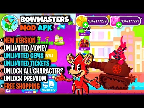 BOWMASTERS Mod APK v11.0.0 : Unlimited Everything & Unlock All Characters! (2026)