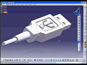 Catia V5 - USB Head