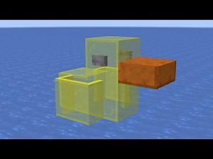 how to build duck in minecraft