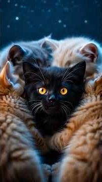 5 Kittens Slept in a Circle Every Night. He Watched From the Corner, Alone. Until One Got Up 💔