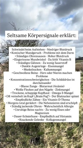 Diese Körpersignale ignorierst du jeden Tag