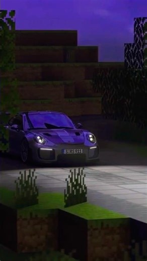 Minecraft Realistic Car Mod! Insane Night Drive in Luxury Supercar 🚗🌙