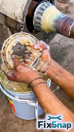 Bearing Greasing Explained Simply 🔧 #shorts