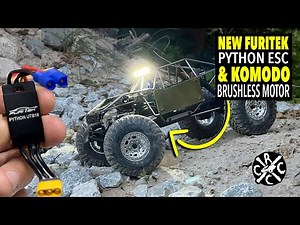 New Furitek Python ESC & Komodo 118 for the Axial UTB18! Another Step Forward!