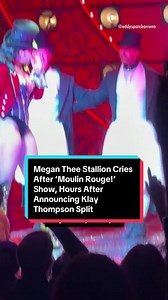Megan Thee Stallion Tears Up After Moulin Rouge! Broadway Debut