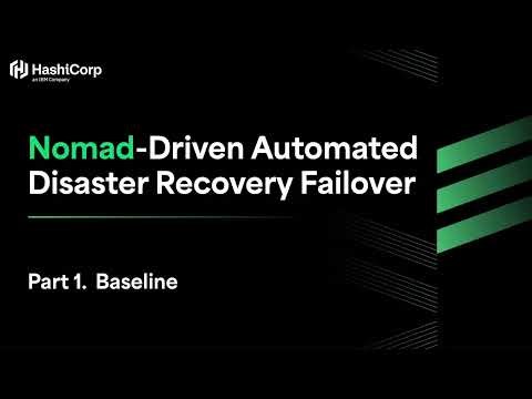 [하시코프] HashiCorp Nomad DR 시스템 자동화(Driven Automated Disaster Recovery Failover)