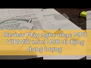 Review Máy nghe nhạc MP3 VIRWIR mini USB di động dung lượng 32gb hỗ trợ thẻ nhớ TF tiện dụng