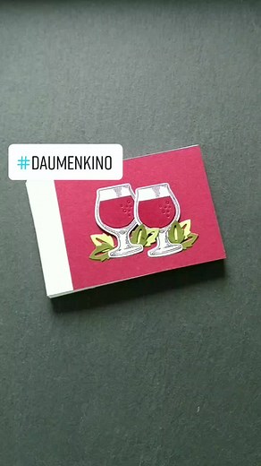 Daumenkino für Weinliebhaber zum Geburtstag
