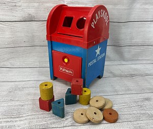 Playskool Postal Station With Wooden Pieces - Etsy