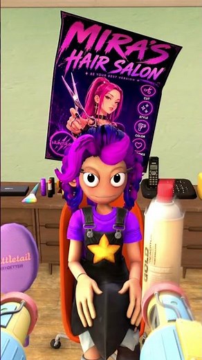 Lilly Lovebraids in Kpop Demon Hunters Hair Salon
