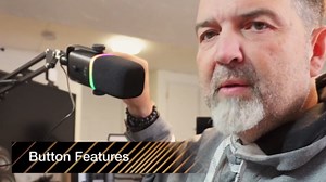 ZealSound USB/XLR Dynamic Microphone with Boom Arm, Podcast Gaming Mic for PC, Mac, iPhone, USB-C & Lightning, RGB Light, Touch Mute, Gain Control, Headphone Monitoring for YouTube TikTok Streaming