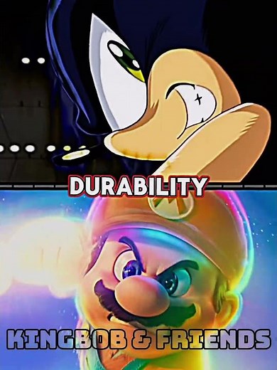 Dark Sonic VS Star Mario