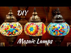 Mosaic Turkish Lamp Making DIY from Art Masterclass
