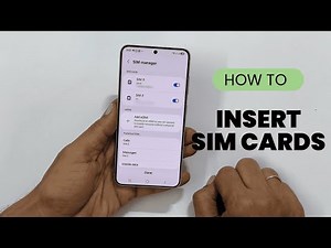 How to Insert SIM Cards in Samsung Galaxy S25 / S25 Plus (Dual SIM Setup)
