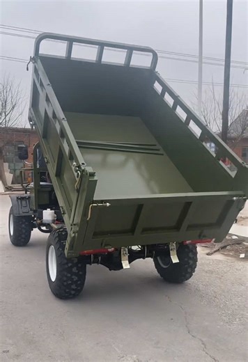 Single Cylinder Diesel Engine Four-Wheel Drive Dump Truck
