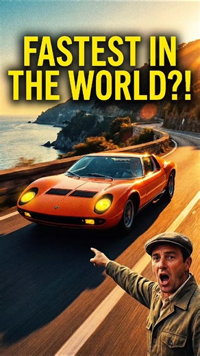 The Fastest Car of the 1960s?! #automobile #lamborghini #miura #supercars