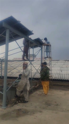 6.2kw suolr penal 585 jinko n type fabrication and installation location Qasim twon